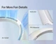 Вентилятор Jisulife Neck Fan Life3 FA14 Grey - изображение 6