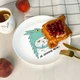Тарелка Orner "Кот-дракон" 25 см - изображение 2