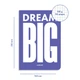 Блокнот ORNER Dream BIG А5 144 листа в клеточку Синий - изображение 3