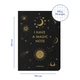 Блокнот ORNER "I HAVE A MAGIC NOTE" А5 144 аркуші у клітинку Чорний - зображення 3