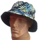 Панама летняя двухсторонняя из натуральной ткани с рисунком Snapback L (57-58) - изображение 1