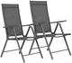 Набір садових стільців ModernHome by Multistore WR1652-2 Сірі - зображення 1