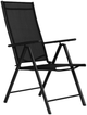 Набір садових стільців ModernHome by Multistore WR1652-4 Чорні - зображення 4