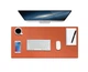 Ігрова поверхня Desk Mat Ultra Slim 900x400x18 мм Orange/Army Green - зображення 1