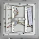 Люстра светодиодная потолочная LUMINARIA AKRILIKA SQUARE 130W 4S WHITE/CLEAR 220V IP20 с пультом ДУ для кухни, спальни, гостиной - изображение 12