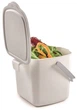 Контейнер для мусора Snips Kitchen Compost Bin с крышкой и ручкой 3 л Бежевый (8001136907166) - изображение 2