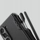 Etui plecki Nillkin Super Frosted Shield Fold Magnetic Case do Samsung Galaxy Fold 6 5G Black (6902048281813) - obraz 11