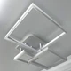 Люстра светодиодная потолочная LUMINARIA GENNY SQUARE RGB 105W 4S 645x618 WHITE 220V IP20 (6951712300206) - изображение 10