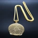 Уникальный амулет подвеска Печать Семи Архангелов 31*31 мм на цепи 60 см [D533-Gold] Золотистый - изображение 3