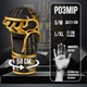 Рукавиці для ММА Phantom Muay Thai Black Gold S/M - изображение 8
