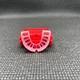Капа OPRO Gold зросла (вік 11+) Red/Pearl (art.102504004) - зображення 7