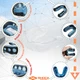Капа Shock Doctor Gel Max доросла (вік 11+) Clear (art. 6190-TC-AD) - изображение 5