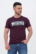 Футболка с принтом Trend Collection 39159 сливовый (MURDUM) 3XL - изображение 1