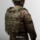 Бойовий Бронежилет WARMOR gen.4 (1 клас захисту). Мультикам. Вага 3.7 кг. - зображення 3