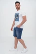 Футболка з принтом Trend Collection 5043 білий+принт 2XL - зображення 2