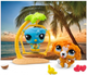 Набір фігурок Littlest Pet Shop Петфлюенсер 2 шт LPS005601 (5904754609876) - зображення 2