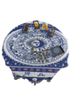 Професійна скатертина для ворожіння картами Таро Зодіак [ZJ053201] 90*90 см - зображення 2