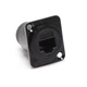 Разъем RJ-45 на корпус - B1008UZ-BLK / D-тип / IP62 / черный - изображение 1
