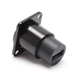 Роз'єм USB 3.0 Type-A на корпус - B1007-3Z-BLK / D-тип / IP62 / прямий / чорний - зображення 2