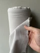 Светло-серая костюмная льняная ткань, 55% LINEN 45% VISCOSE цвет 530 - изображение 3