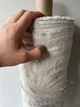 Серая костюмная полульняная умягченная ткань, цвет 330, крэш-эффект - изображение 3