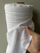 Белая костюмная льняная ткань, 55% LINEN 45% VISCOSE цвет 101 - изображение 5