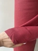 Костюмная льняная ткань гранатового цвета, 100% лен, цвет 1368/009 - изображение 6