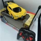 Машинка-трансформер Bugatti 889-19 на радиоуправлении, робот с подсветкой и звуком, жёлтая, 23 см - изображение 5