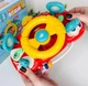 Дитяча іграшка Автотренажер на коляску, кермо "Маленький водій" "WToys" озвучено українською, в коробці 22×8×19 см, червоний (91739) - зображення 4