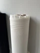 Молочная костюмная льняная ткань, 55% LINEN 45% VISCOSE цвет 1403 - изображение 2