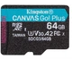 Карта памяти MicroSDXC 64GB UHS-I/U3 Class 10 Kingston Canvas Go! Plus R170/W70MB/s (SDCG3/64GBSP) - изображение 3