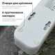 Сетевой фильтр-удлинитель RZTK Power Strip 3+3 USB-A White 1.5 м - изображение 4