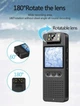 Нагрудная цифровая мини боди камера с HD-экраном и Wi-fi CS06 Body camera с режимом ночного видения и поворотным объективом - изображение 6