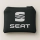 Ключница с логотипом SEAT на молнии из экокожи размером 14х10 см - изображение 1