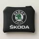 Ключница с логотипом SKODA (до 2010) на молнии из экокожи размером 14х10 см - изображение 1