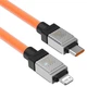 Дата кабель Baseus CoolPlay Series Type-C to Lightning 20W (1m) (CAKW00000) Orange - зображення 2