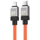 Дата кабель Baseus CoolPlay Series Type-C to Lightning 20W (1m) (CAKW00000) Orange - зображення 6