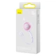 Дата кабель Baseus Bright Mirror 2 Series Retractable 3in1 66W (1.1m) (CAMJ01010) Purple - зображення 5