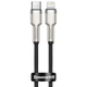 Дата кабель Baseus Cafule Metal Type-C to Lightning PD20W (2m) (CATLJK-B) Черный - изображение 1