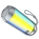 YUF Портативная Bluetooth колонка Borofone BR25 с LED подсветкой grey - зображення 2