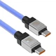 Дата кабель Baseus CoolPlay Series Type-C to Type-C 100W (1m) (CAKW00020) Blue - зображення 2