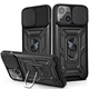 Удароміцний чохол Camshield Serge Ring Apple iPhone 13 (6.1") Чорний Без бренду - зображення 1