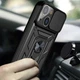 Удароміцний чохол Camshield Serge Ring Apple iPhone 13 (6.1") Чорний Без бренду - зображення 2