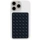 Держатель-присоска для телефона Double Side Silicone 100*64мм Dark Gray - изображение 1