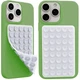 Держатель-присоска для телефона Double Side Silicone 100*64мм White - изображение 1