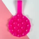 Тримач-присоска для телефону Double Side Silicone with Strap Barbie Pink - зображення 2