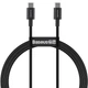 Дата кабель Baseus Superior Series Fast Charging Type-C to Type-C PD 100W (2m) (CATYS-C) Черный - изображение 1