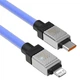 Дата кабель Baseus CoolPlay Series Type-C to Lightning 20W (1m) (CAKW00000) Blue - зображення 2