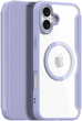 Etui z klapką Dux Ducis Skin X Pro do Apple iPhone 16 Purple (6934913004449) - obraz 1