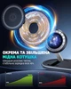 Qi2 сертифицированная беспроводная зарядная док станция для apple айфона часов наушников телефона 3 в 1 magsafe складная магнитная зарядка на айфон iphone airpods эпл вотч QINETIQ Aluminium CX05 23W + адаптер в подарок - изображение 14